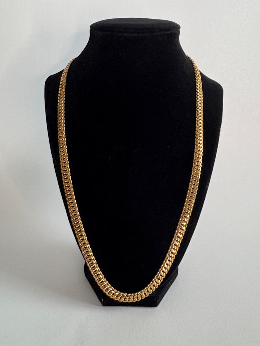 Napier Gold-Tone Curb Link Necklace